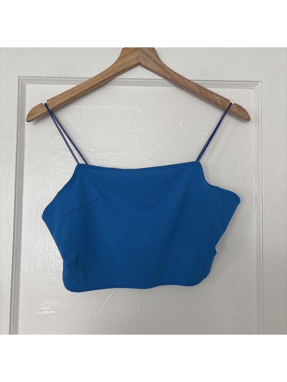Jacquemus Women's Blue Crop-top